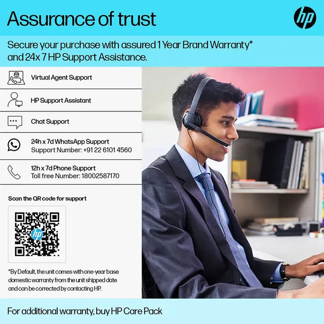 HP 15s-fr5009TU Intel Core i3 12th Gen Laptop (8GB, 512GB SSD, Windows 11 Home, 15.6 inch FHD Display, MS Office 2021, Natural Silver, 1.69 KG)